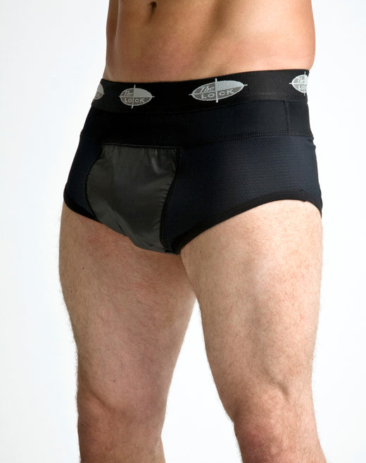 The Lock Brief with Wind Protection