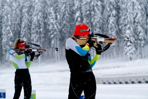 Biathlon athlete
