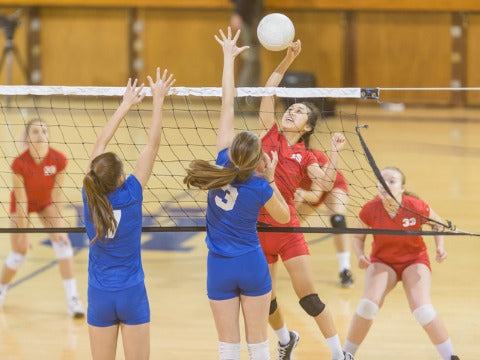 Volleyball athlete